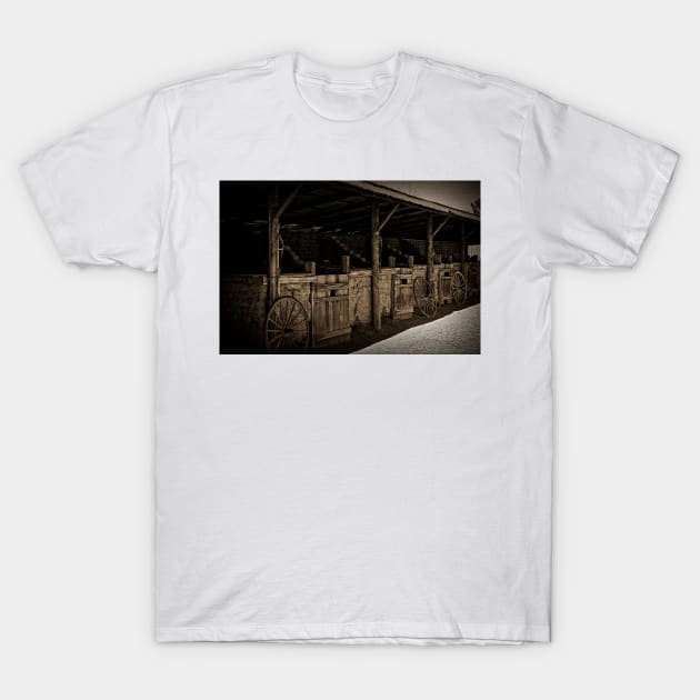 Old West Stables T-Shirt by KirtTisdale